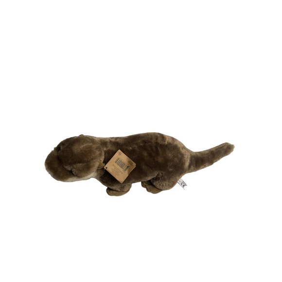 New The Petting Zoo River Otter Brown Plush Stuffed Animal Toy 19 in Tall - Picture 4 of 5
